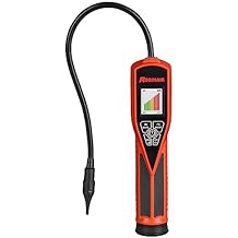 Robinair LD9-TG Tracer Gas Leak Detector with Full Color Liquid Crystal Display (LCD) and Sweep Mode Function - Uses UV Wavelength Technology and Tracer Gas to Locate System Leaks