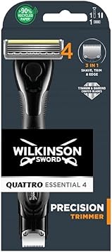 Wilkinson Sword Quattro Titanium Precision Men's Razor