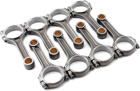 Speedmaster PCE274.1003 I Beam 5.700" 2.100" .927" Bronze Bush 5140 Connecting Rods Suits: Compatible with Chevy SBC 350